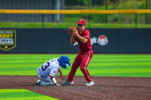 Trinity Christian baseball’s historic season comes to a close in 2026 state tournament quarterfinals with defeat to top-seeded Huntington St. Joseph, 11-3